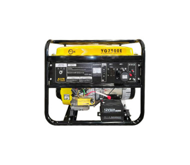 Генератор бензиновый с электростартером YBX YG7500 6KW