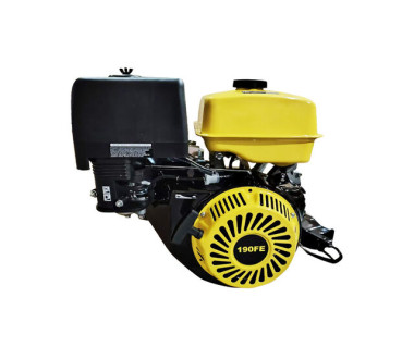Двигун 190FE – бензин (під шліци діаметр 25 мм) (15 к.с.) з електростартером – YBX