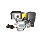 Двигатель бензиновый 170FE YBX (под шпонку, 19 мм) с электростартером 7 л.с.