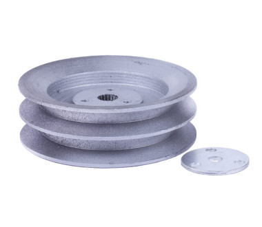 Шкив ремня редуктора ведомый 2 ручья (тип 3) - 168F-170F