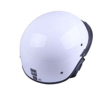 Шлем MD-513-1 белый глянцевый + черное стекло size XL - VIRTUE