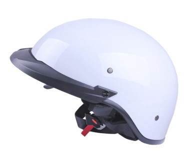 Шлем MD-513-1 белый глянцевый + черное стекло size XL - VIRTUE