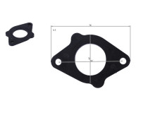 Прокладка карбюратора текстолітова VP-ZS200A