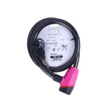 Замок протиугінний тросовий 18мм*1000мм (під ключ) ZX1240