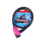 Замок протиугінний тросовий 18мм*1000мм (під ключ) ZX1240