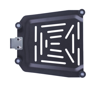 Кофр прямокутний TTG для мотоцикла алюмінієвий срібний, зі спинкою та двома замками, 57л