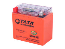 Акумулятор гелевий, 7АH-12N7-4B, оранж., 137*77*124 мм, З ІНДИКАТОРОМ - OUTDO, Мотоцикл