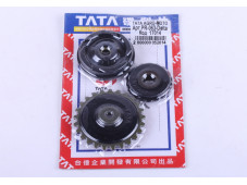 Натягувач кола, к-т: ролики 3 шт. - Дельта / Альфа - Premium