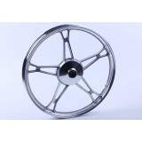 Диск передній литий, барабанне гальмо 17*1,2 (silver) 2,5kg - Дельта/Альфа