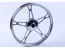 Диск передній литий, барабанне гальмо 17*1,2 (silver) 2,5kg - Дельта/Альфа