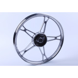 Диск передній литий, барабанне гальмо 17*1,2 (silver) 2,5kg - Дельта/Альфа