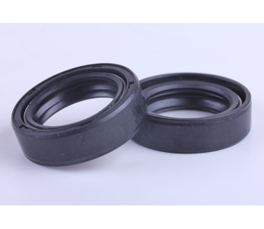 Сальники переднього амортизатора, к-т 2 шт: 27*37*10,5 - Альфа - Premium