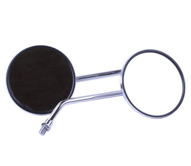 Дзеркала круглі хром М10, к-т: 2 шт. - Альфа