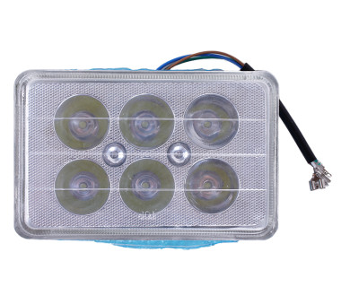 Фари квадратна передня частина 6-LED 165*105 мм - АМ