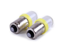 Лампа 1-діодна (поворотів) жовтий скло Т9, к-т: Кабельне Телебачення 2шт. - AM