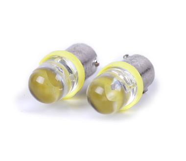 Лампа 1-діодна (поворотів) жовтий скло Т9, к-т: Кабельне Телебачення 2шт. - AM