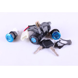 Замки, к-т: 3 шт. + крепежи - Dio 34