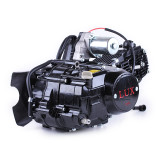 Двигун 110CC - Дельта/Альфа/Актив, механіка + електростартер + карбюратор, BLACK - TATA LUX