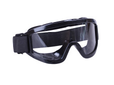 Мотоокуляри (скло однотонне) VIRTUE, чорні
