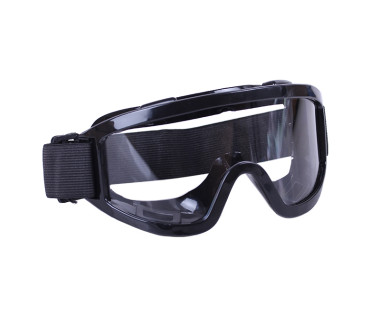 Мотоокуляри (скло однотонне) VIRTUE, чорні