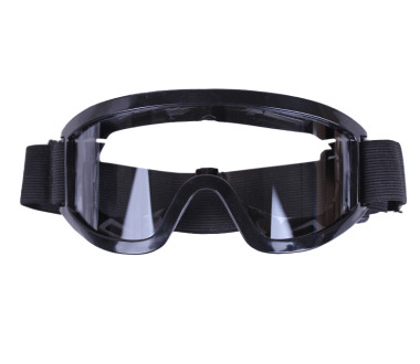 Мотоокуляри (скло однотонне) VIRTUE, чорні