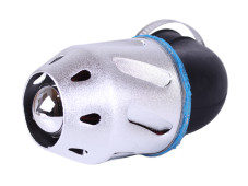 Фільтр нульовий "Куля" срібло Ø42 мм 90° (125-150сс) - АМ