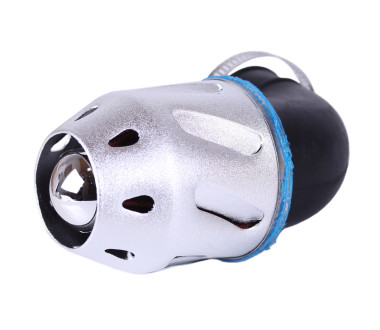 Фільтр нульовий "Куля" срібло Ø42 мм 90° (125-150сс) - АМ