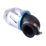 Фільтр нульовий "Куля" срібло Ø42 мм 90° (125-150сс) - АМ