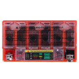 Акумулятор гелевий, 9АH МОТО 12N9-BS, помаранч., 135*75*135 мм, З ІНДИКАТОРОМ - OUTDO