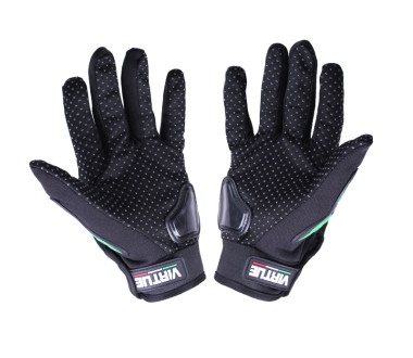 Моторукавички зелені текстиль size XL