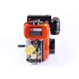 Двигун дизельний з електростартером 178FE ТАТА (з виходом валу під шпонку, 25 мм) 6 к.с.