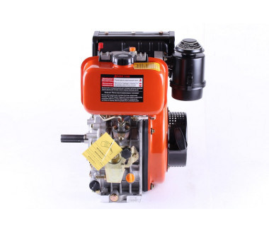 Двигун дизельний з електростартером 178FE ТАТА (з виходом валу під шпонку, 25 мм) 6 к.с.
