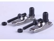 Коромисла + к-т на 2 клапани: шпильки, гайки, гвинти - 177F