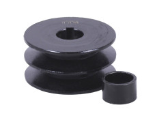 Шків ременя 2 струмки під колінвал діаметр 25 мм - 177F - TTG