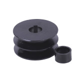 Шків ременя 2 струмки під колінвал діаметр 25 мм - 177F - TTG