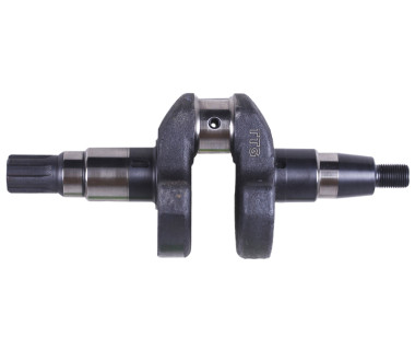 Колінвал голий під шліци діаметр 25 мм - 178F - TTG