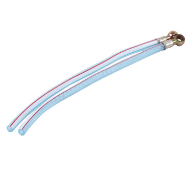 Топливные патрубки L-410 мм, к-т: 2 шт. - 190N - TTG