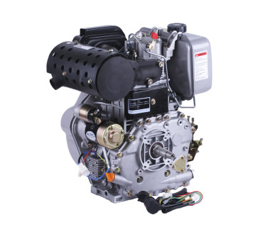 Двигун дизельний 192FE ТАТА з електростартером (вихід валу під конус) 14,8 к.с.