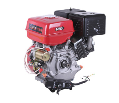Двигун бензиновий з електростартером 188FE ТАТА (з виходом валу під шліци, 25 мм) 13 к.с.