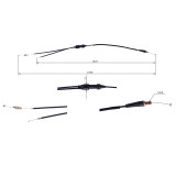 Трос газу роздвоєний - Alpha125CC