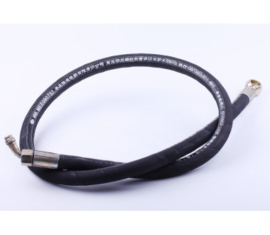 Шланг гидравлики (насос - кран) L-1490 мм (штуцер - гайка) - МТ