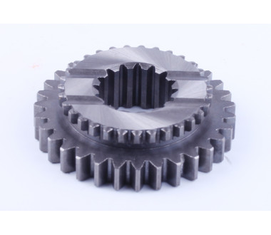 Шестерня човниково-реверсна ведуча Z-38/28 Foton 244, Jinma 244/264