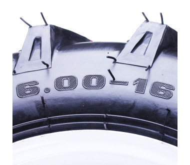 Колесо в сборе 6.00*16 (под 5 болтов) 20,00 кг - мототрактор