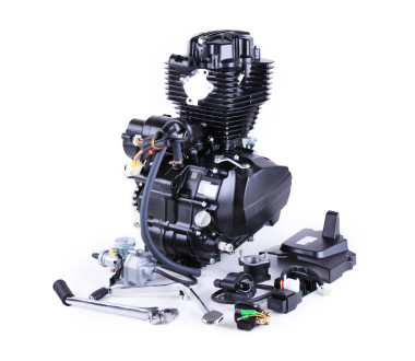 Двигун СG 150СС ТАТА на мотоцикл Minsk, ZONGSHEN (оригінал) (з повітряним охолодженням, бензиновий)