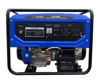 Генератор бензиновий з електростартером TΛTΛ ZX7500E 6KW
