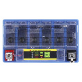 Аккумулятор гелевый TTG YTX9-BS 9АH, 150×87×107 мм синий, с индикатором