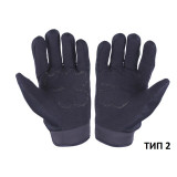Моторукавички чорні текстиль size XL