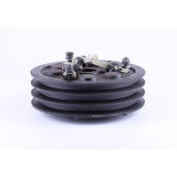 Сцепление в сборе 3 ручья 2 диска TT AGRO MOTO MFC на мототрактор