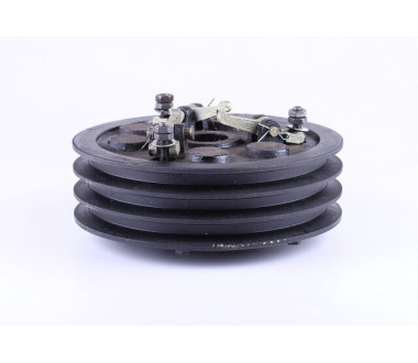 Сцепление в сборе 3 ручья 2 диска TT AGRO MOTO MFC на мототрактор