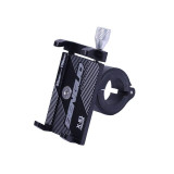 Тримач телефону (кріплення на кермо) HFCM-17 алюміній чорний